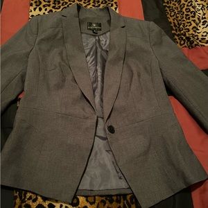 Grey suit jacket